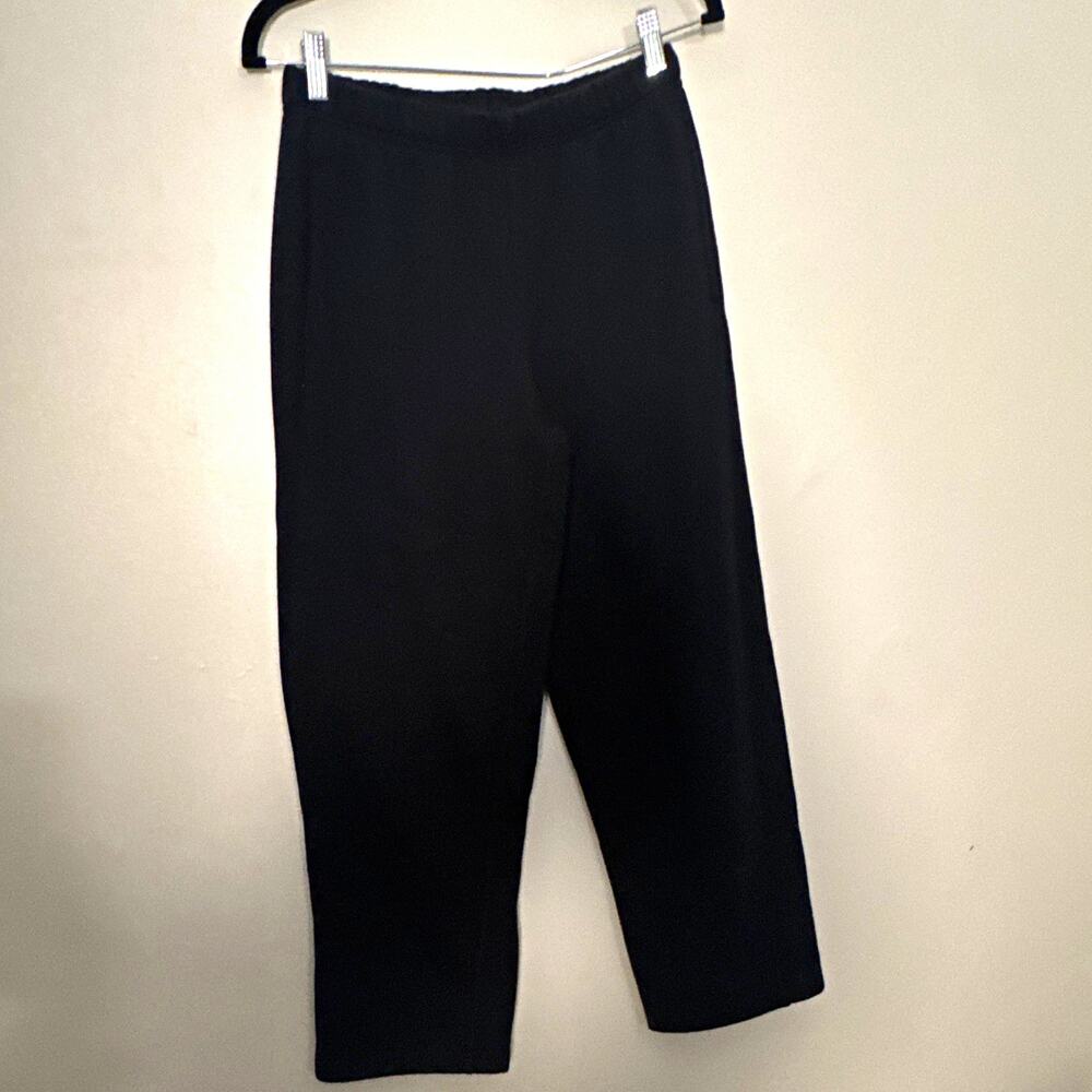Fabletics Women's S Black Pull On Pants Elastic Waist Solid Ankle Regular small